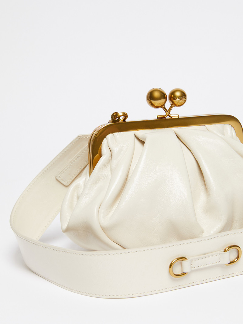 NAVETTA Small crinkled leather Pasticcino Bag 4