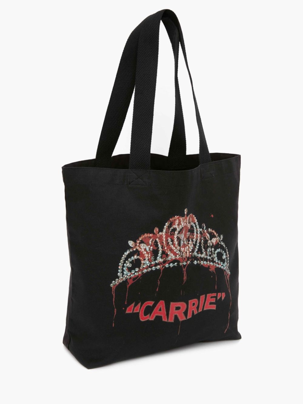 CARRIE - CANVAS TIARA TOTE BAG - 2