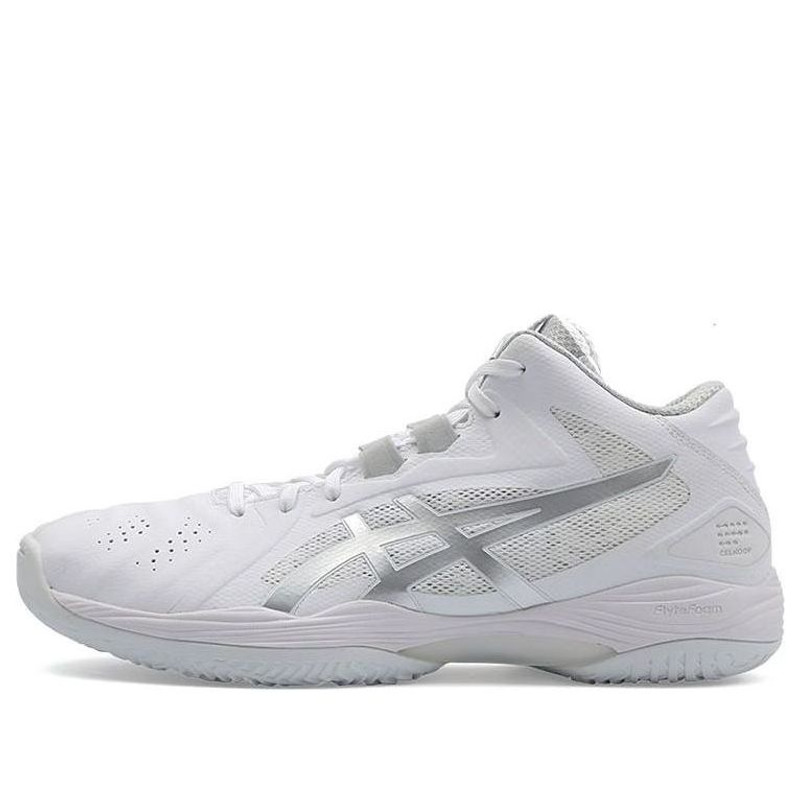 ASICS Gelhoop V13 2E 넓은 '화이트 실버' 1063A033-100 - 1