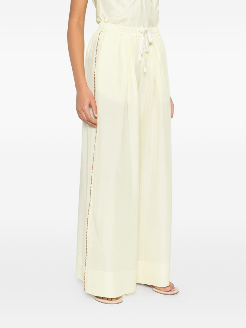 drawstring scalloped trousers 3