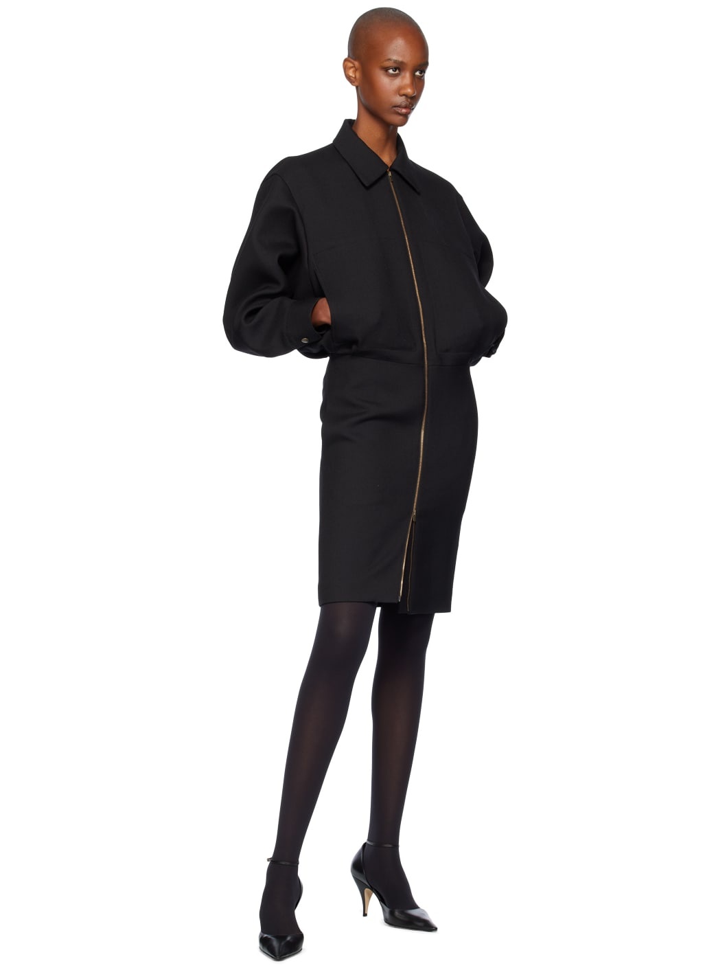 Black Mave Midi Dress - 4