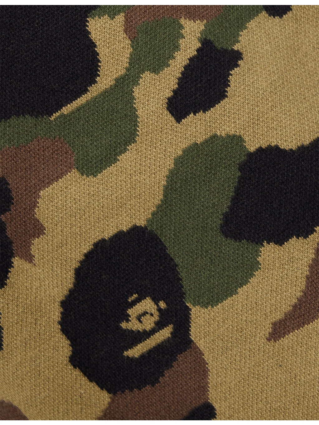 Camouflage Two-Welt-Pockets Cotton-Jersey Shorts - 6