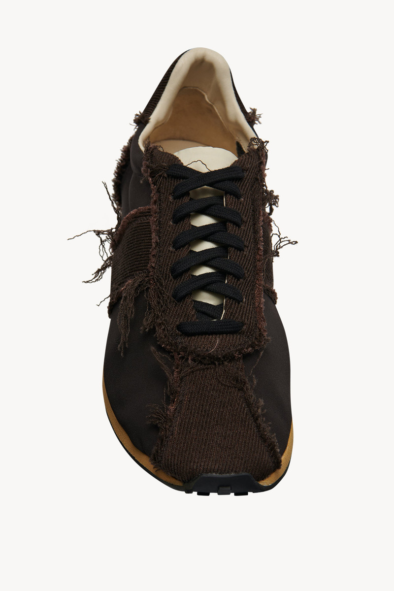 Mica Sneaker in Wool, Linen, and Nylon 3