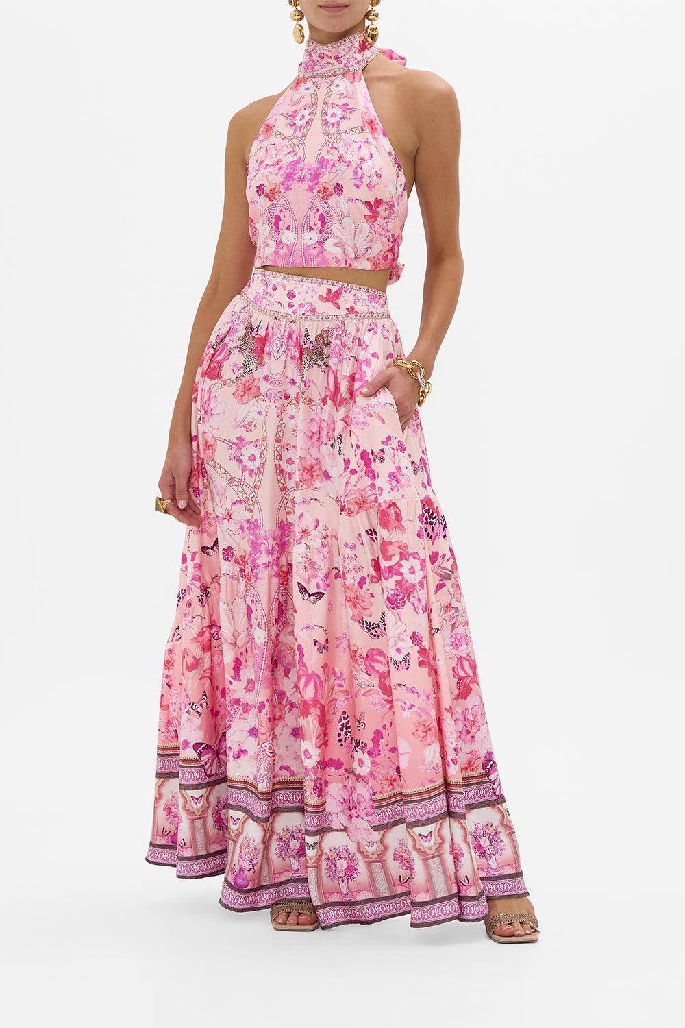 SKIRT WITH SHAPED SEAM - 2
