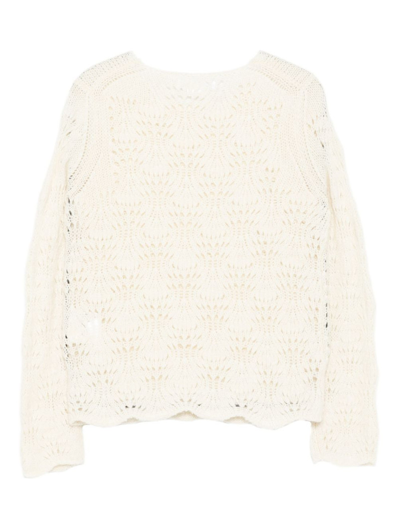 Comme des Garçons Comme des Garçons knitted top outlook