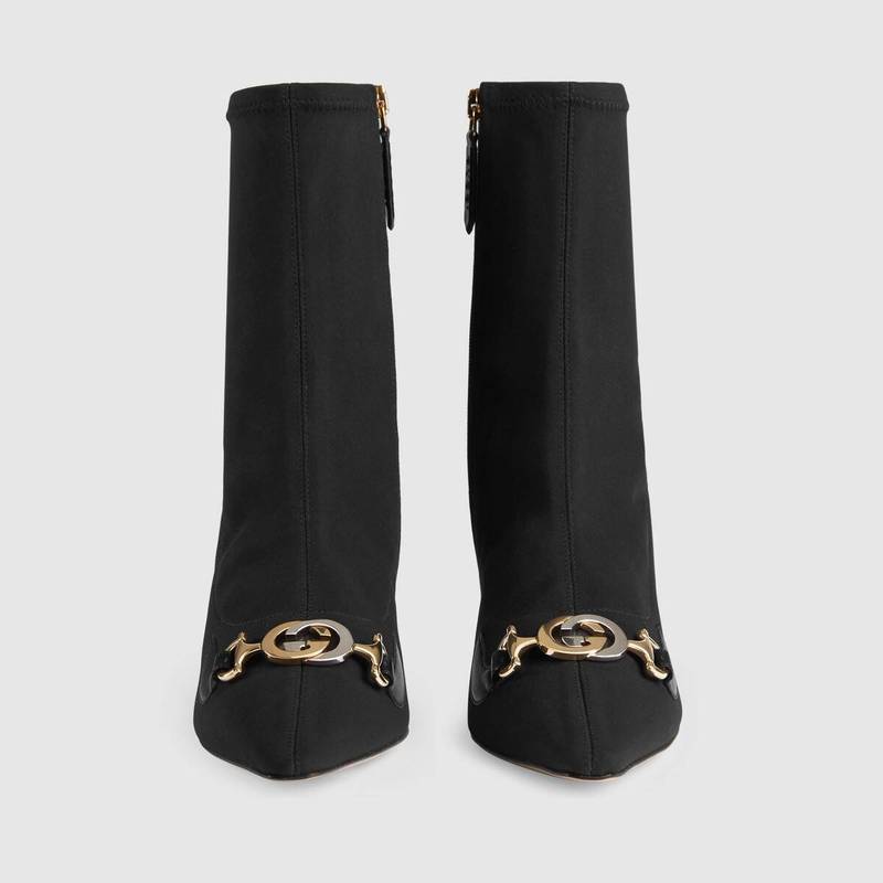 Gucci Zumi mid-heel ankle boot 4