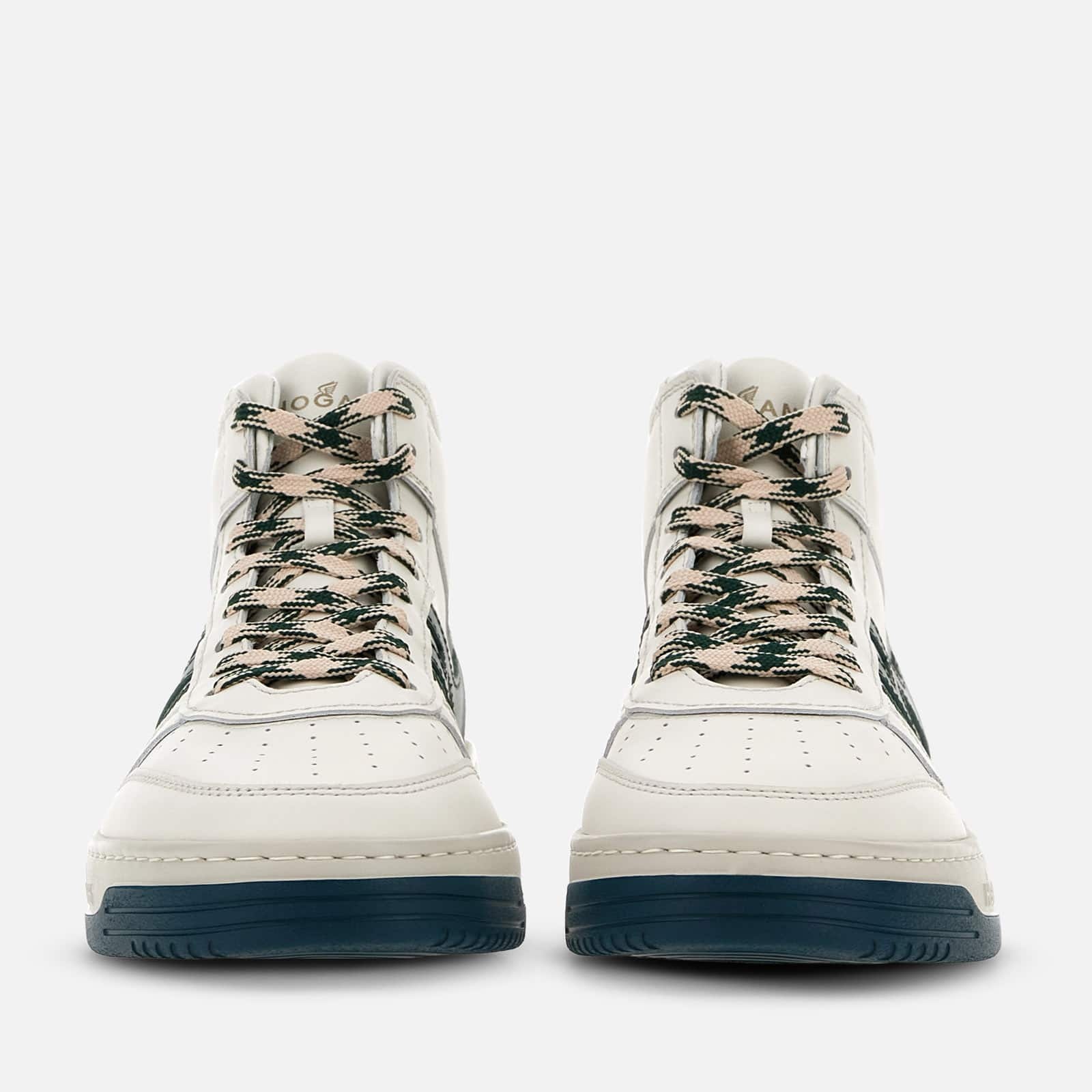 Sneakers High Top Hogan H630 Ivory Blue - 5