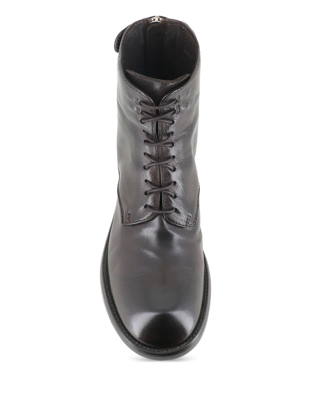 lace-up combat boots - 3