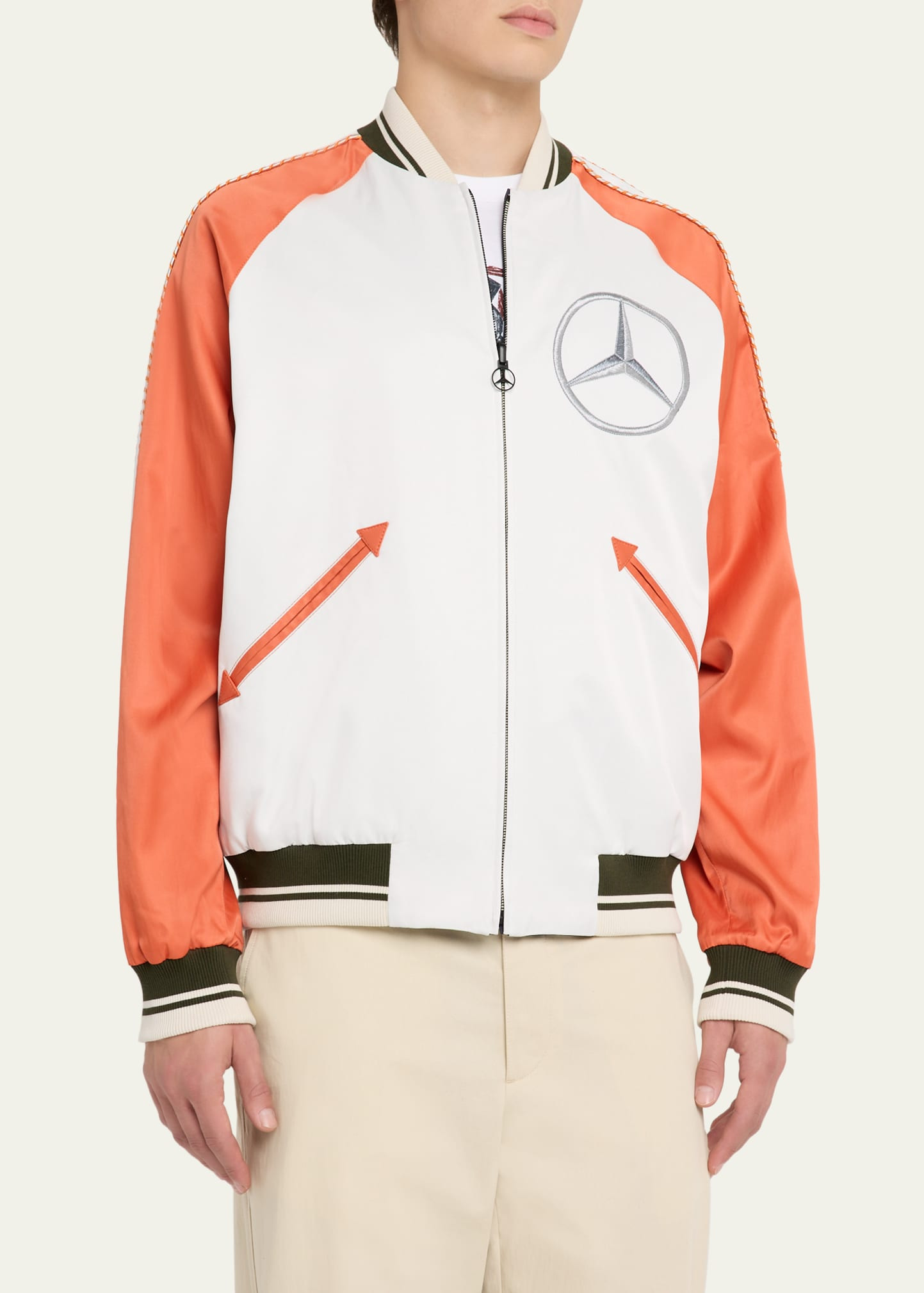 x Mercedes-Benz by NIGO Men's Satet Bomber Jacket - 4