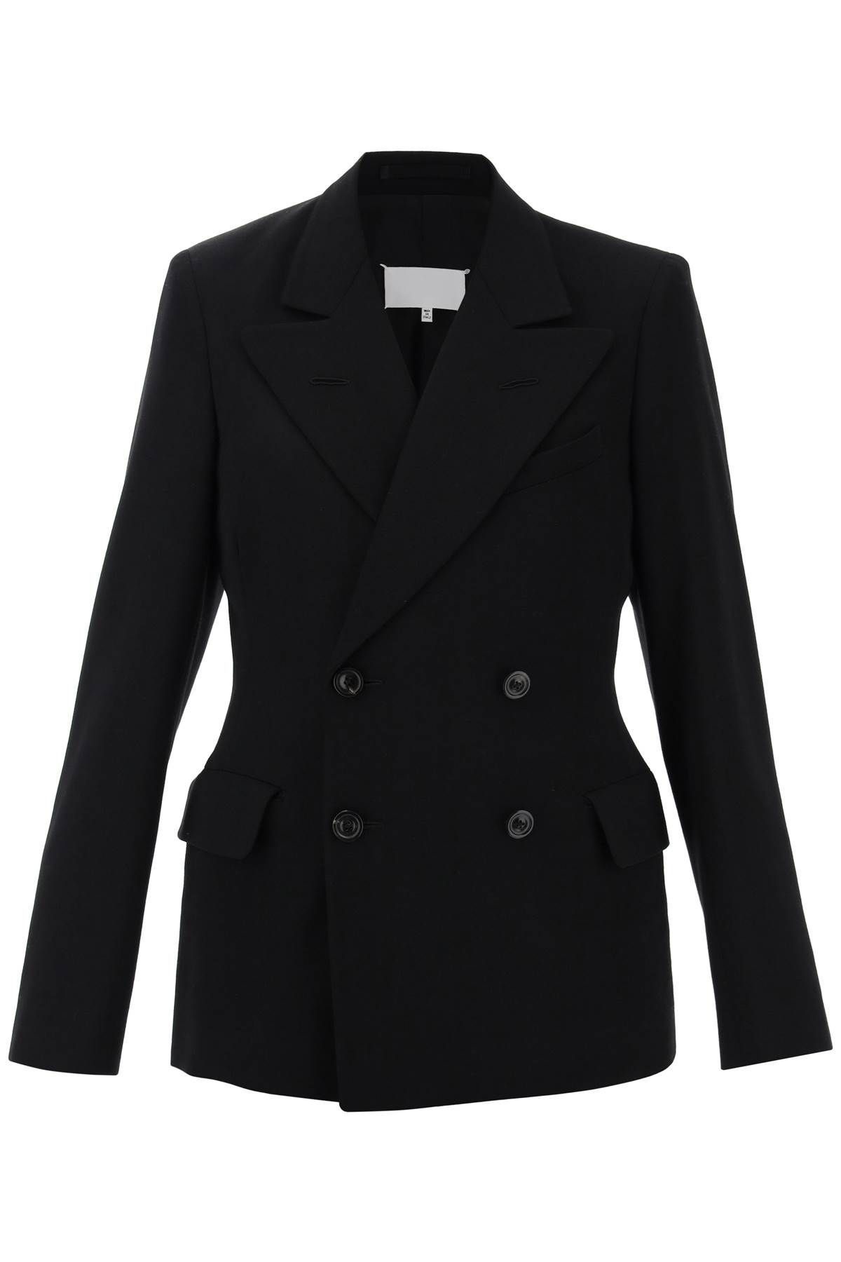 SLIM-FIT WOOL JACKET WITH A FITTED WAIST - 1