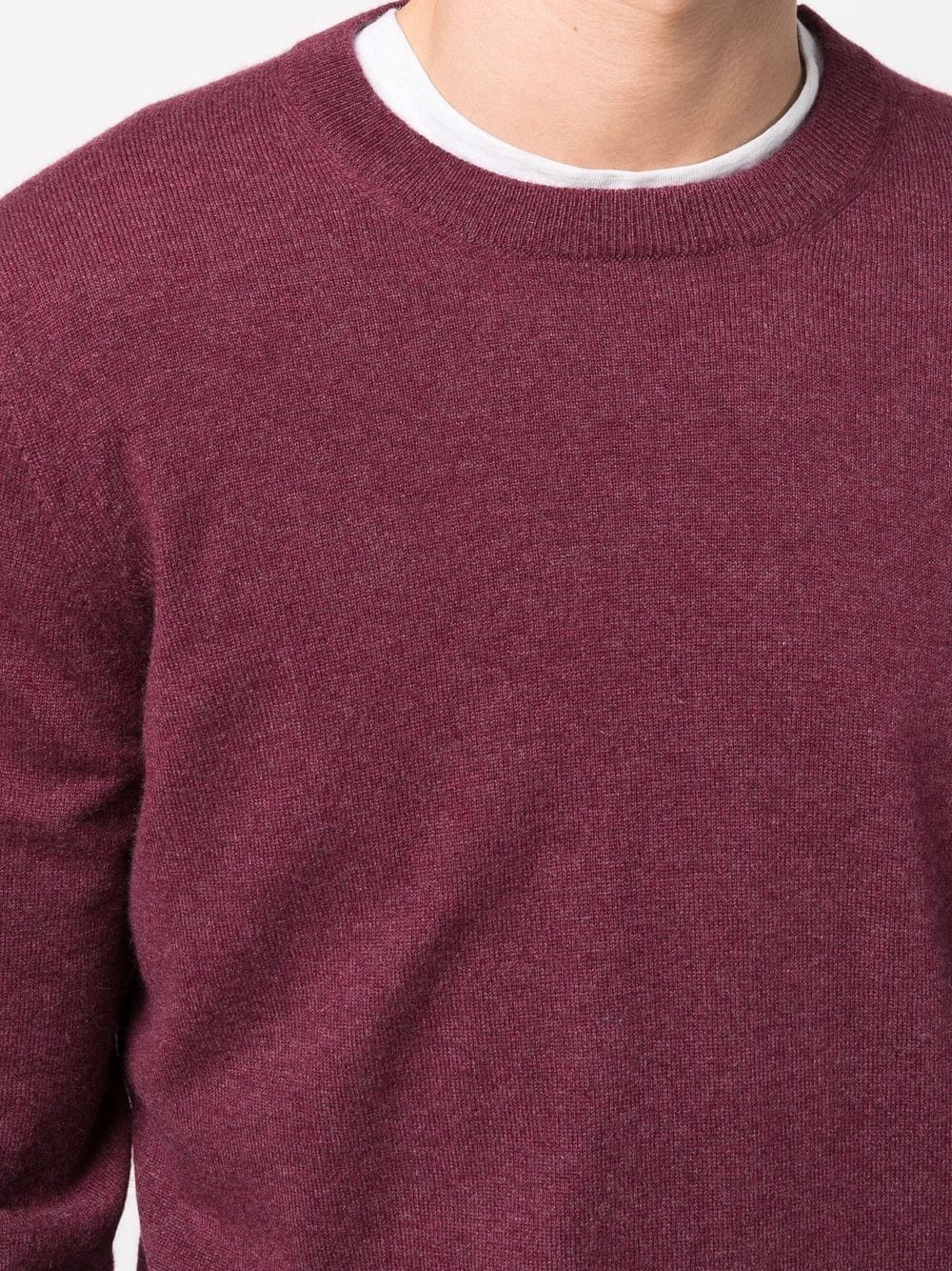 crew-neck cashmere jumper - 5