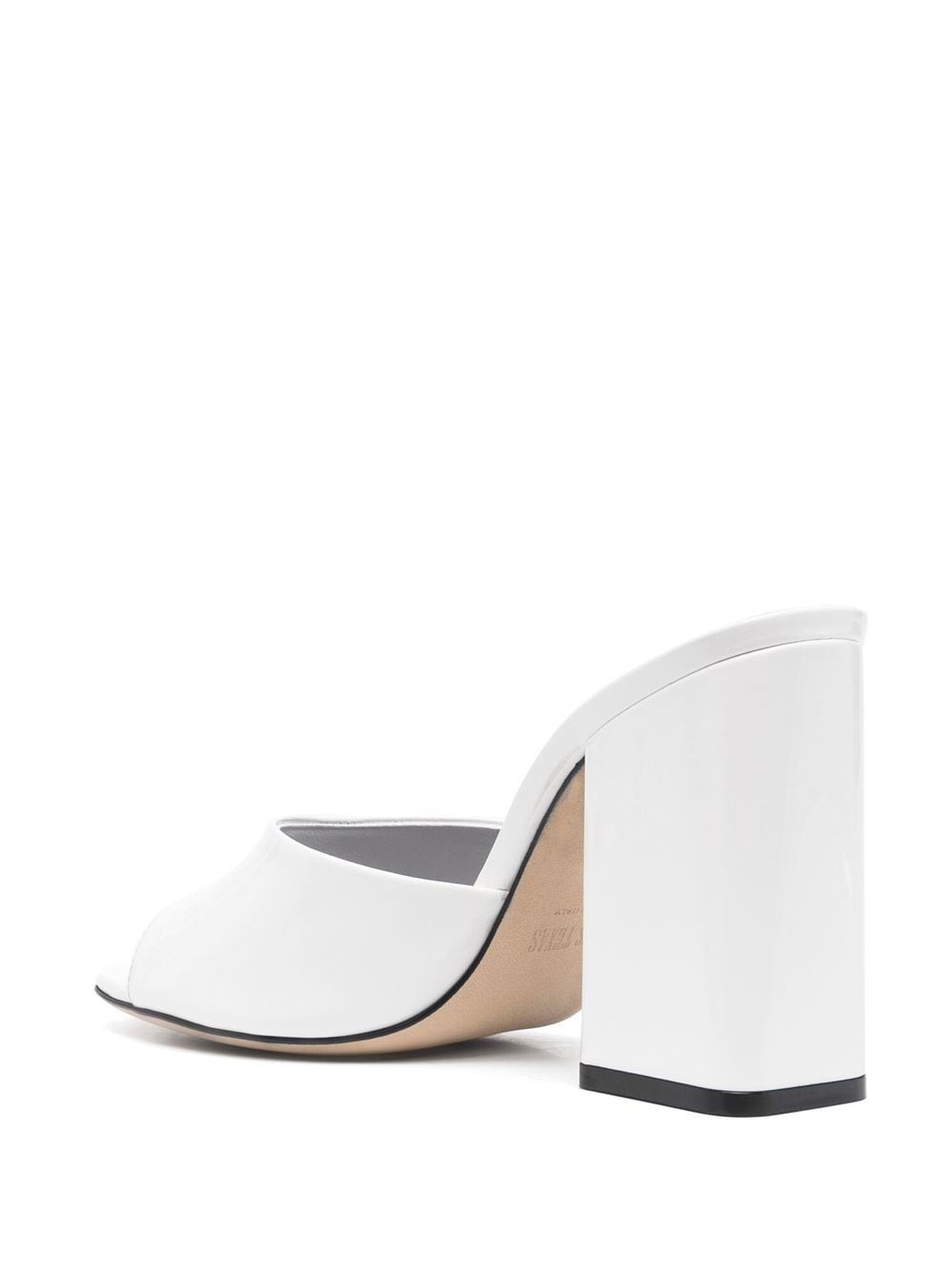 Anja 105mm leather mules - 6