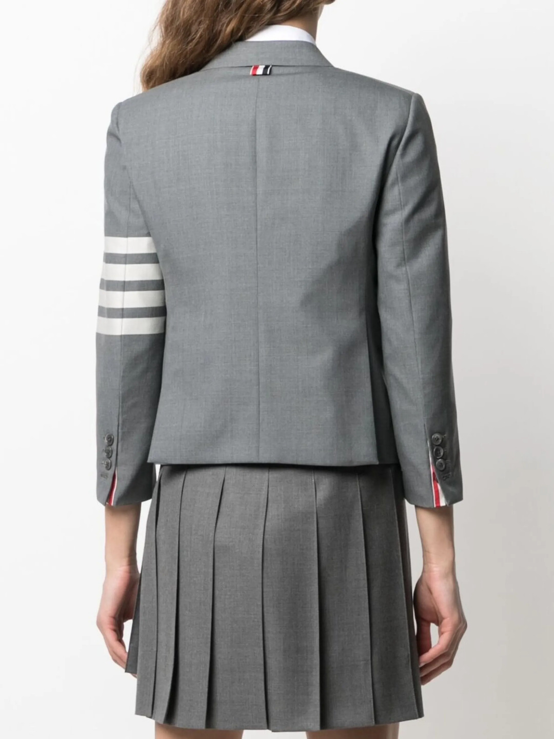 Plain Weave 4-Bar High Armhole Sport Coat Women - 4