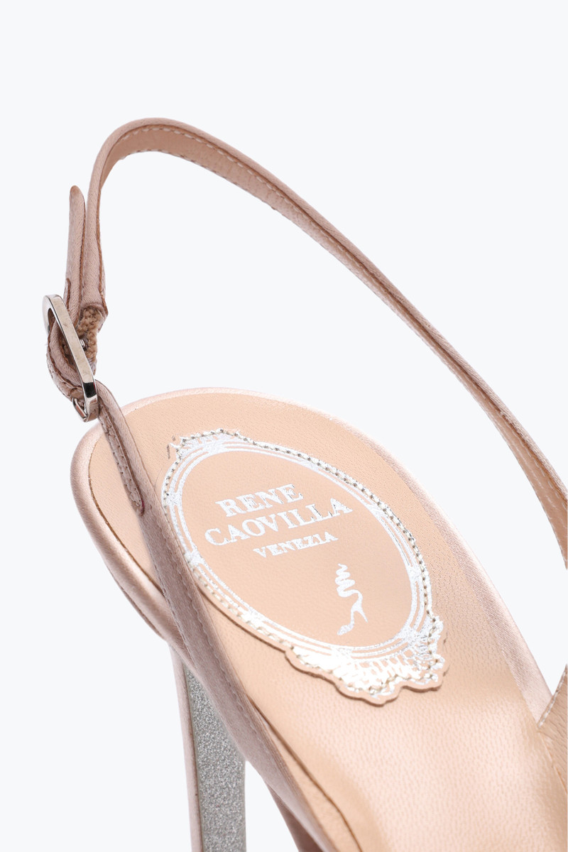 Floriane Powder Pink Slingback 80 5