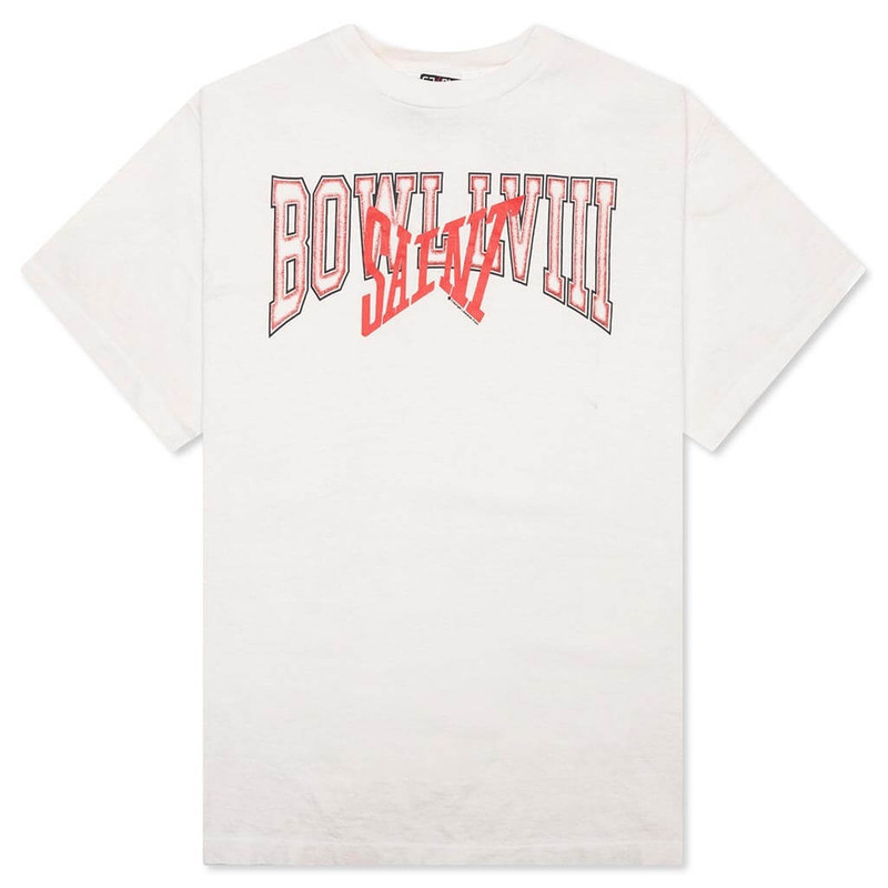 FEATURE X SAINT MICHAEL SAINT BOWL S/S TEE - WHITE 1