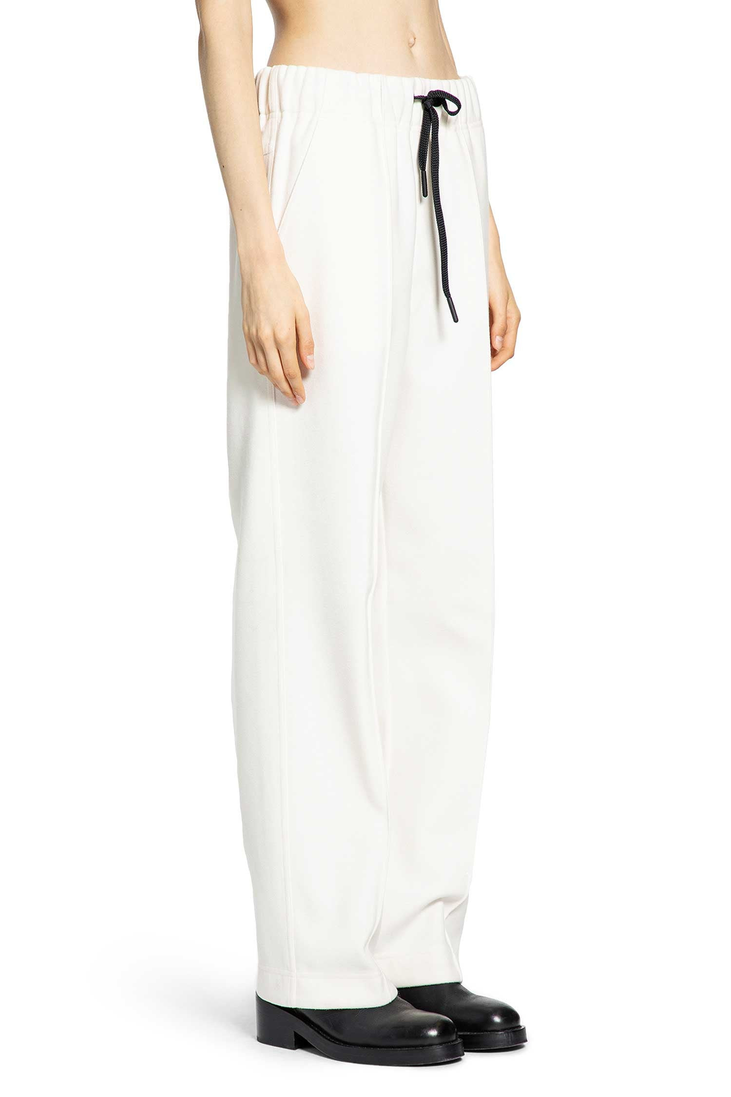 Moncler Grenoble Woman White Trousers - 2