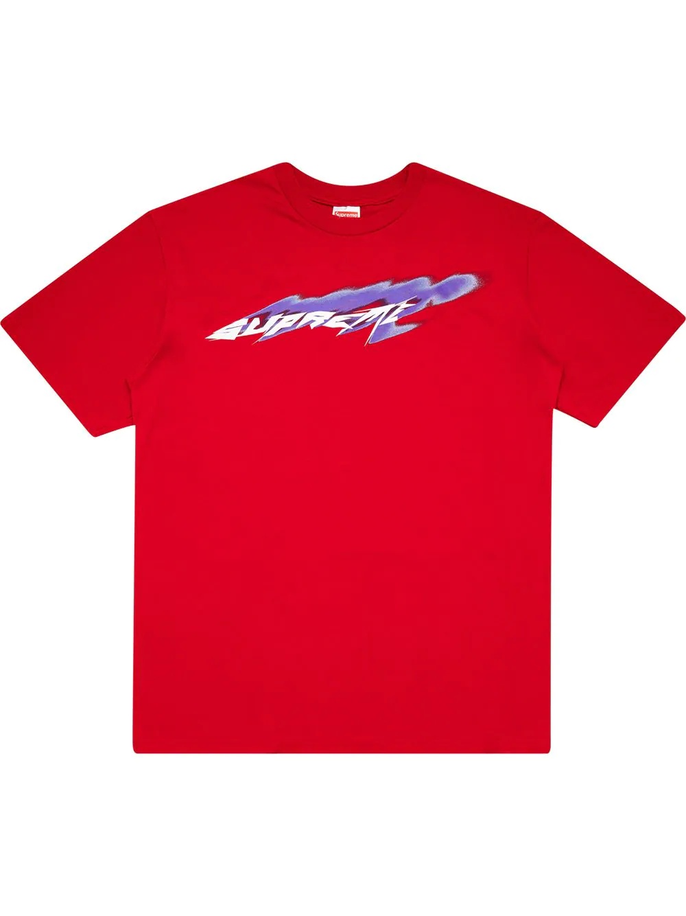 Wind-print T-shirt - 1