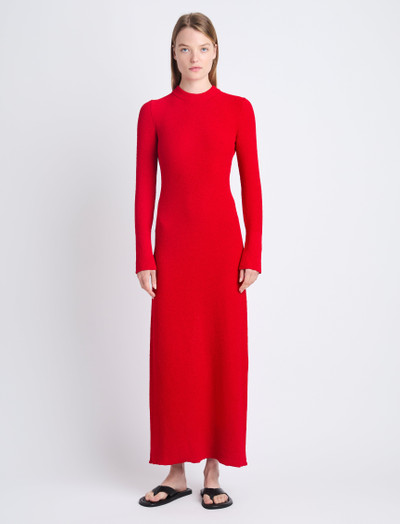 Proenza Schouler Lara Knit Dress in Viscose Boucle outlook