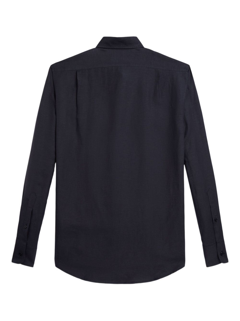 linen-blend shirt - 2
