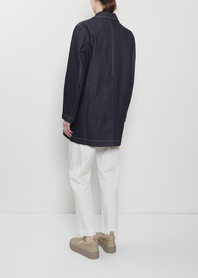 SOFIE D'HOORE Callet Cotton Denim Jacket outlook