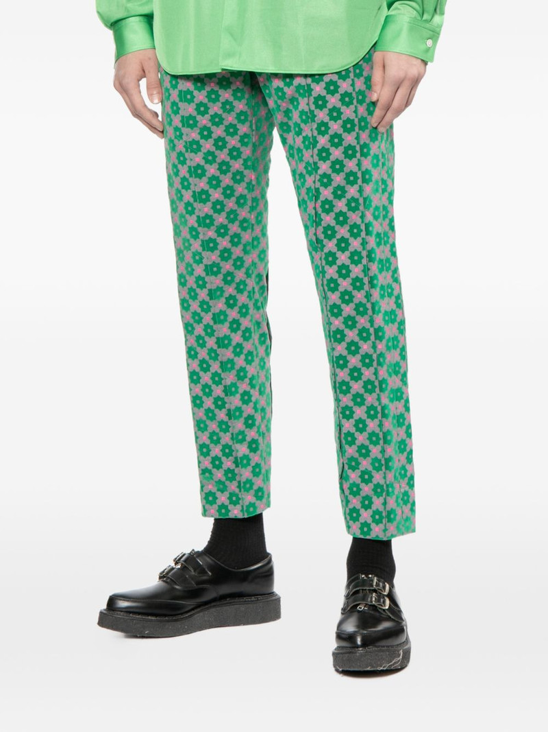 floral-print trousers 3