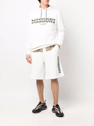 Missoni embroidered logo hoodie outlook