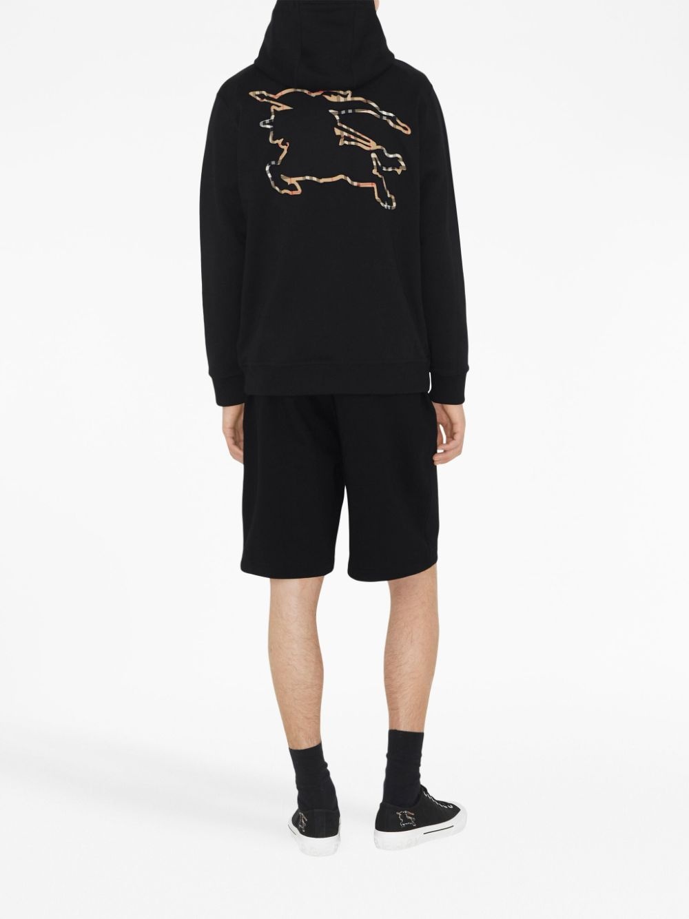 Check-EKD cotton hoodie - 4