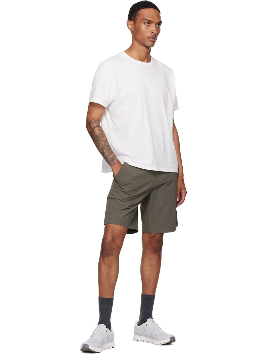 Gray Cloud 6 Sneakers - 5