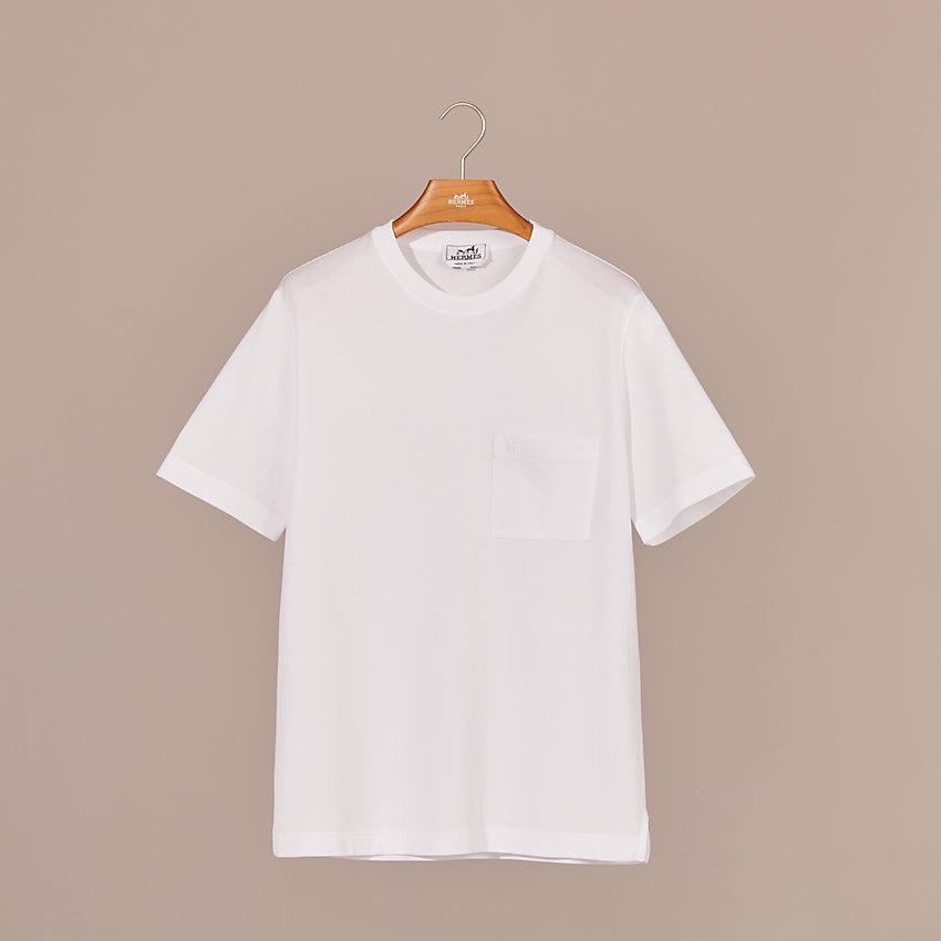 "H" embroidered T-shirt - 4