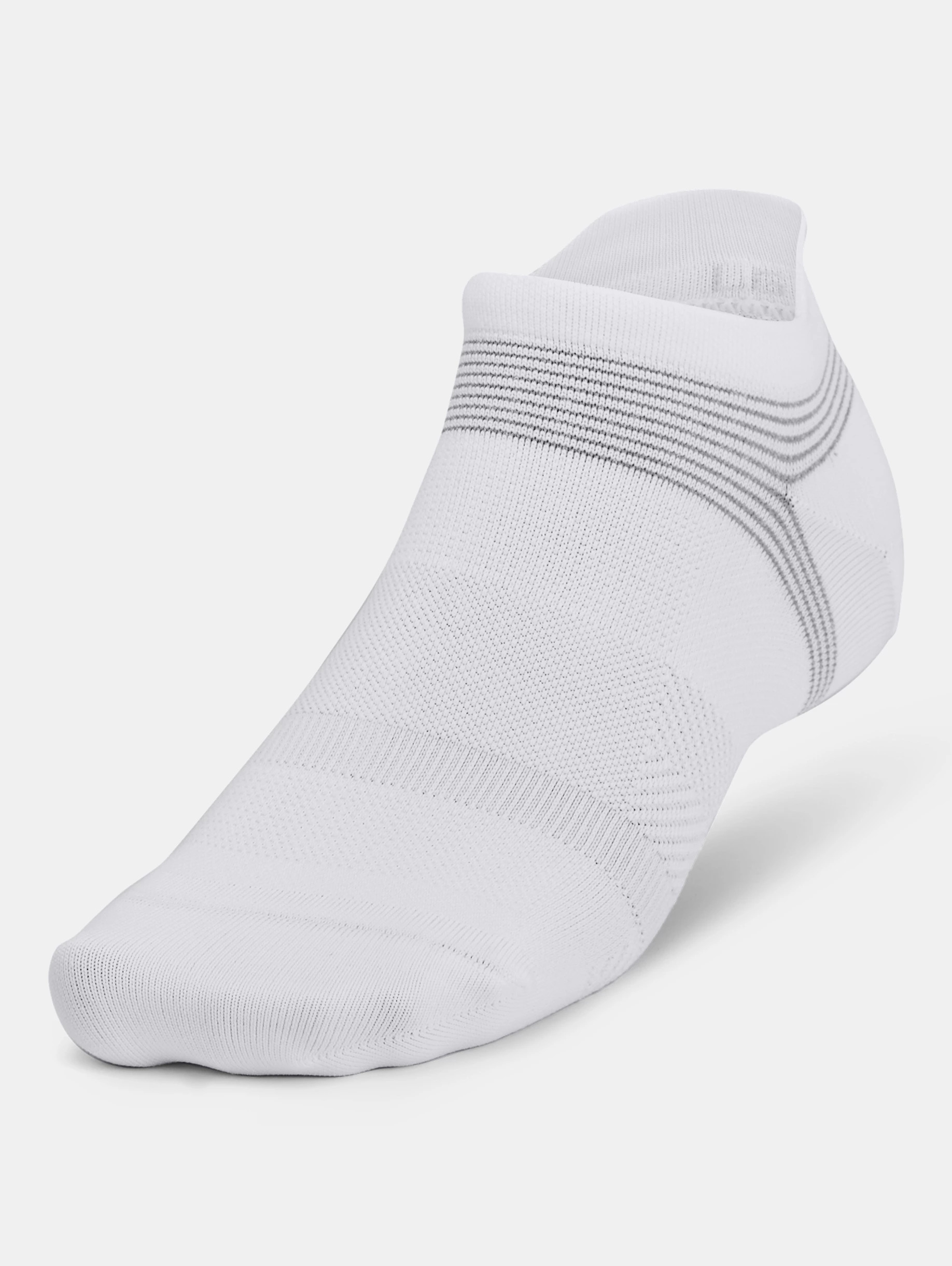 Unisex UA ArmourDry® Run Lite 3-Pack No Show Tab Socks - 1