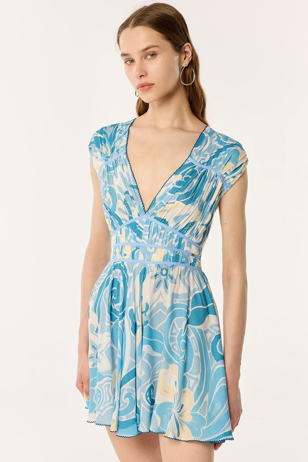 Mini Dress Ciao - Blue Fantasia - 1