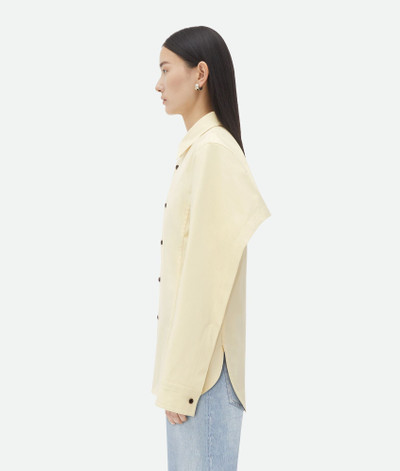 Bottega Veneta Cotton Shirt With Storm Flap outlook