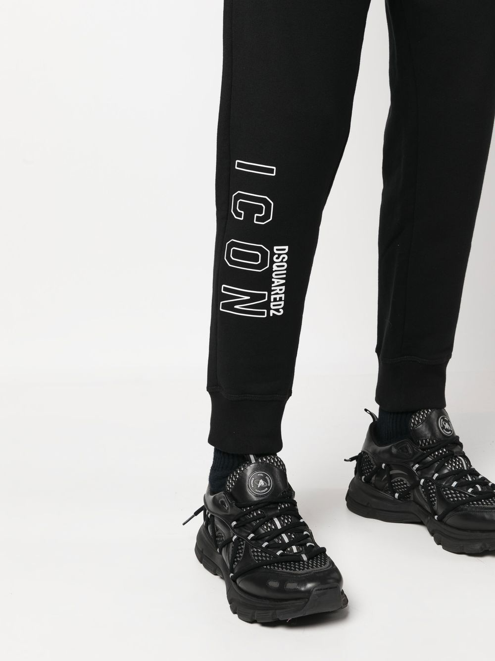 Icon logo-print track pants - 6