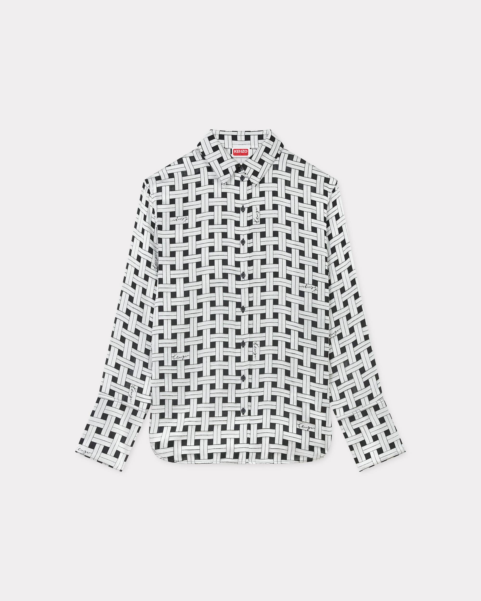 'KENZO Weave' oversized shirt - 1