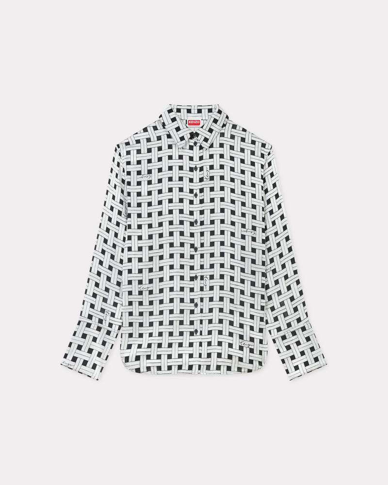 'KENZO Weave' oversized shirt - 1