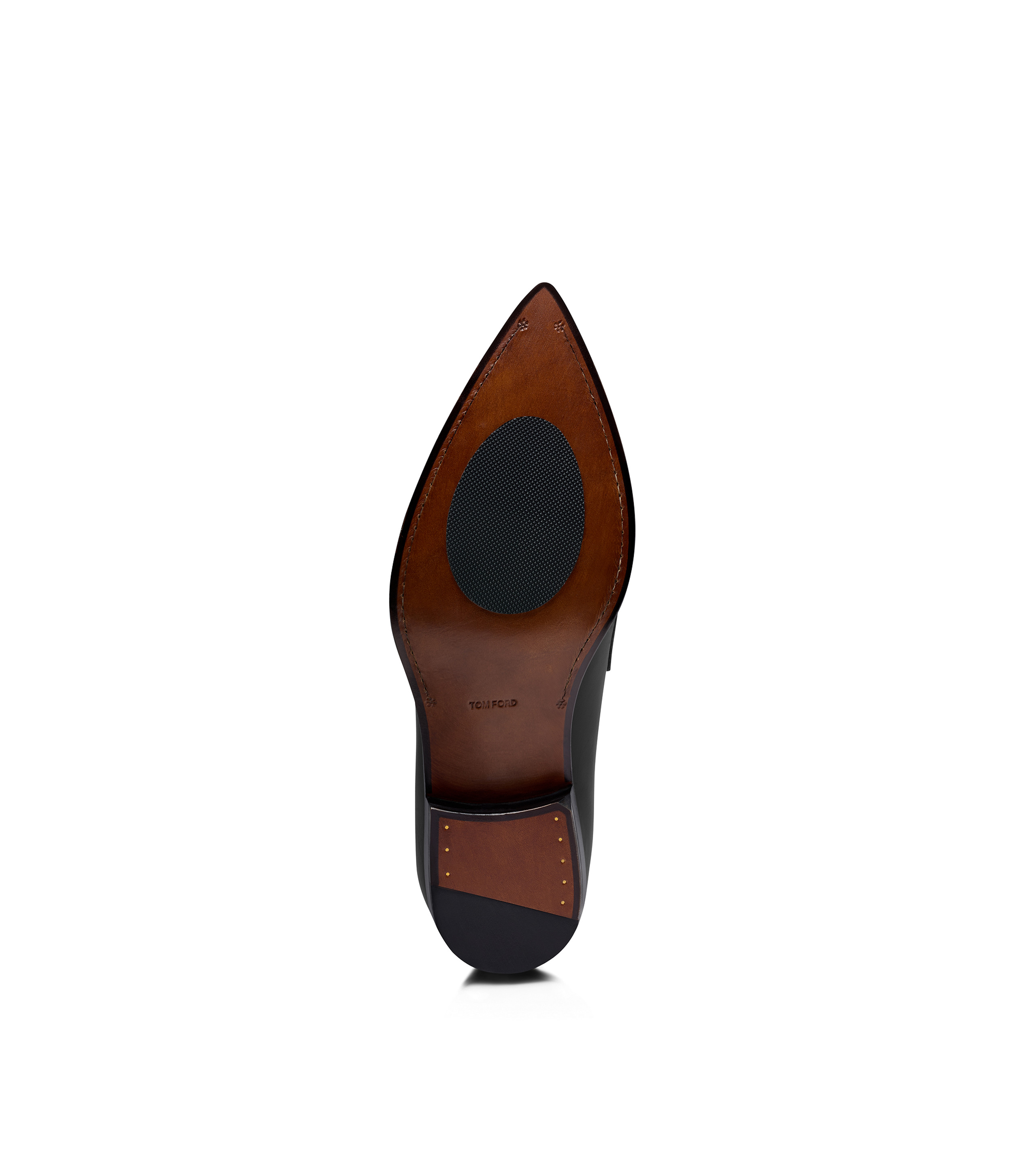 BRUSHED LEATHER LOAFER - 4