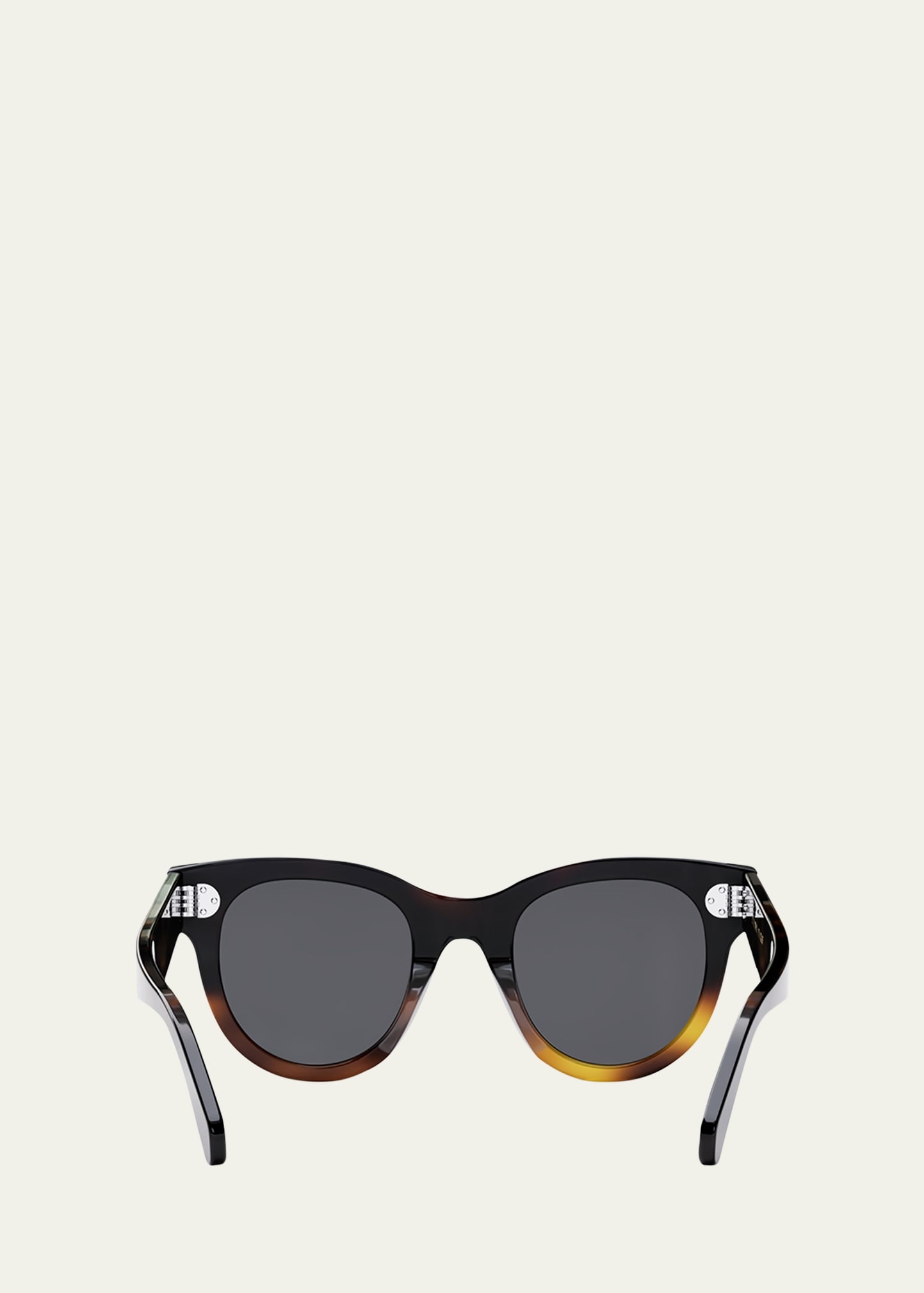 Tortoiseshell Acetate Cat-Eye Sunglasses - 5