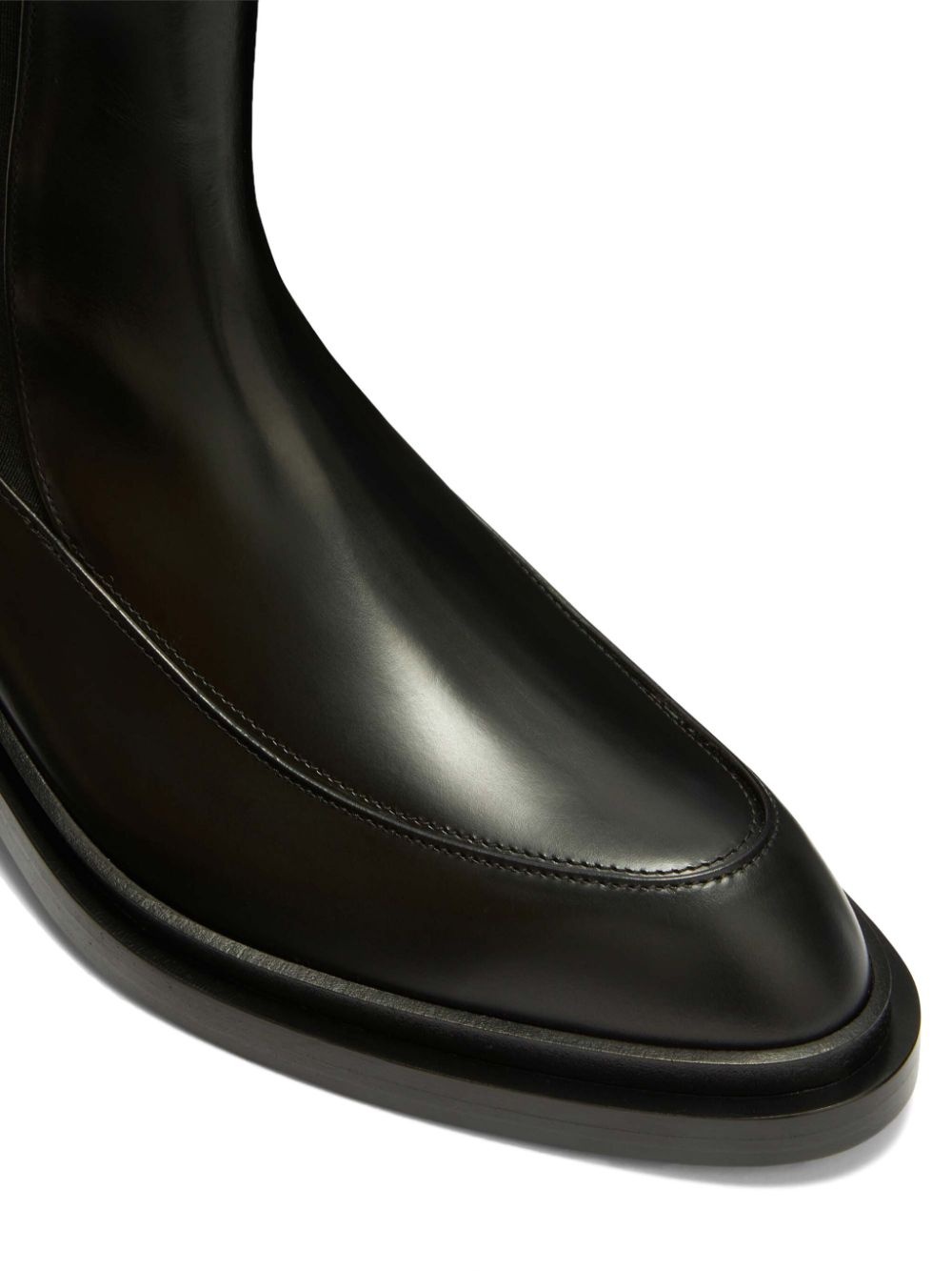 leather ankle boots - 5