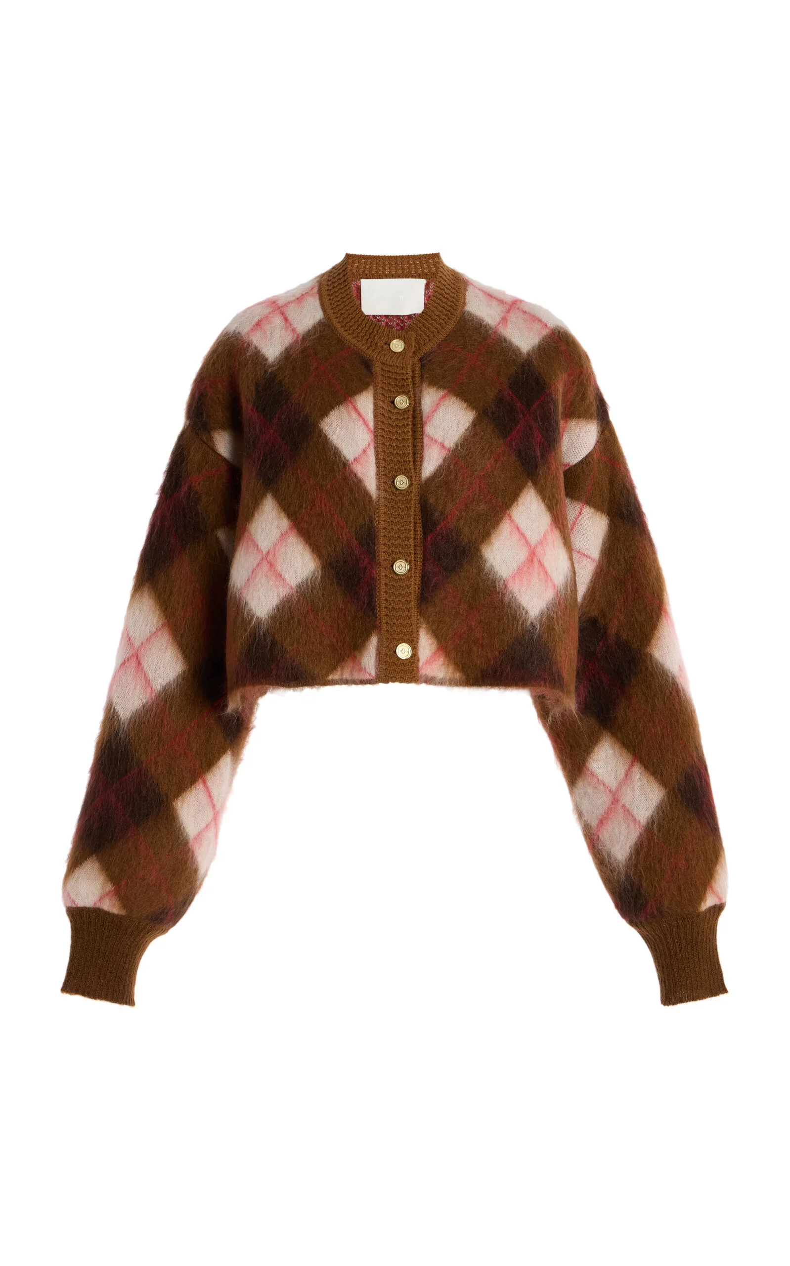 The Blane Checked Wool Cardigan multi - 1