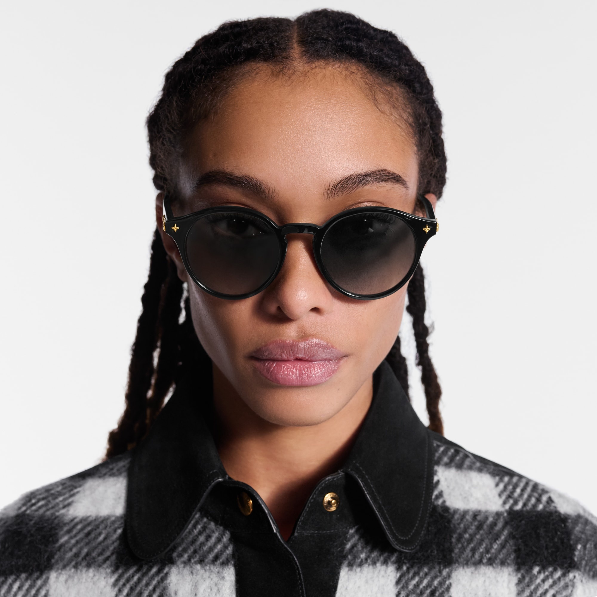 LV Minigram Round Sunglasses - 4
