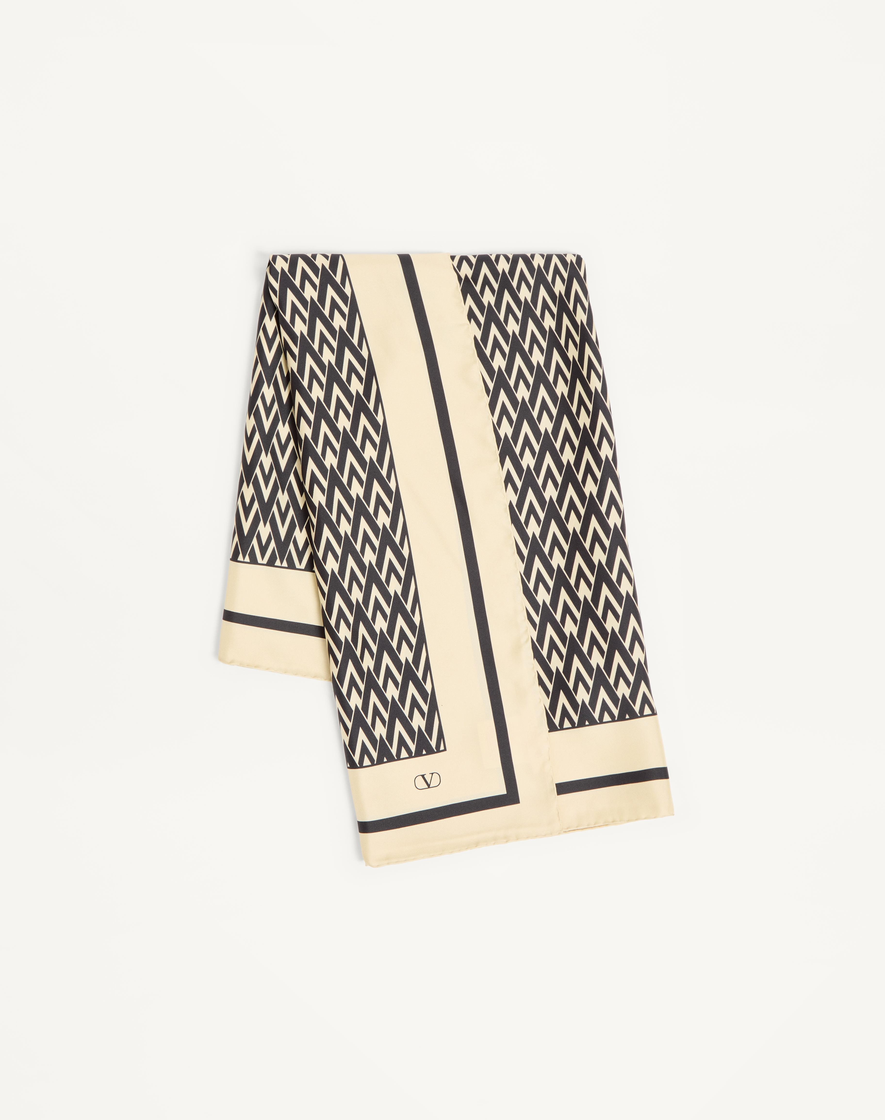 TOUTE LA V SILK SCARF - 4