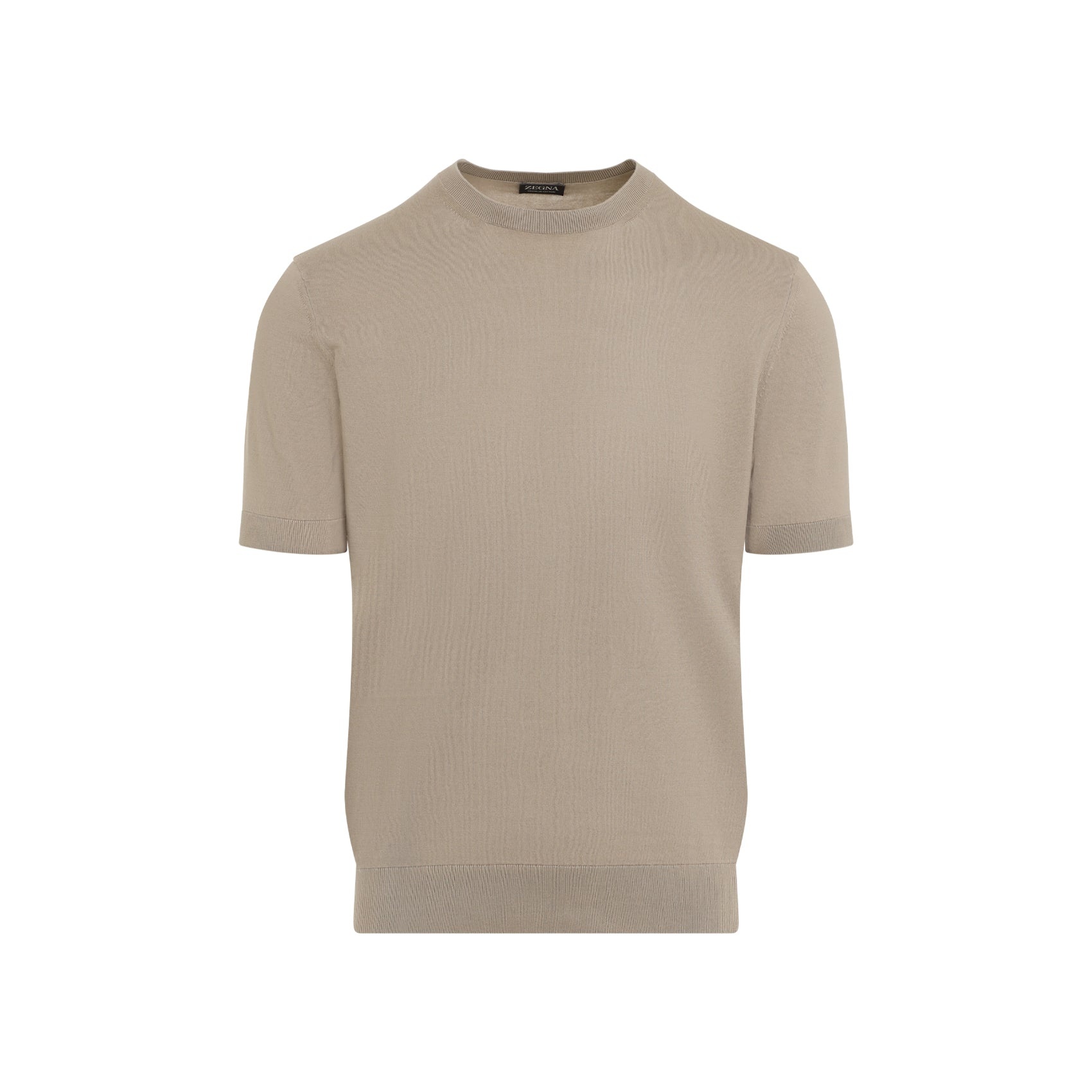 ZEGNA Zegna Round Neck Short Sleeves T-Shirt Men | luosophy