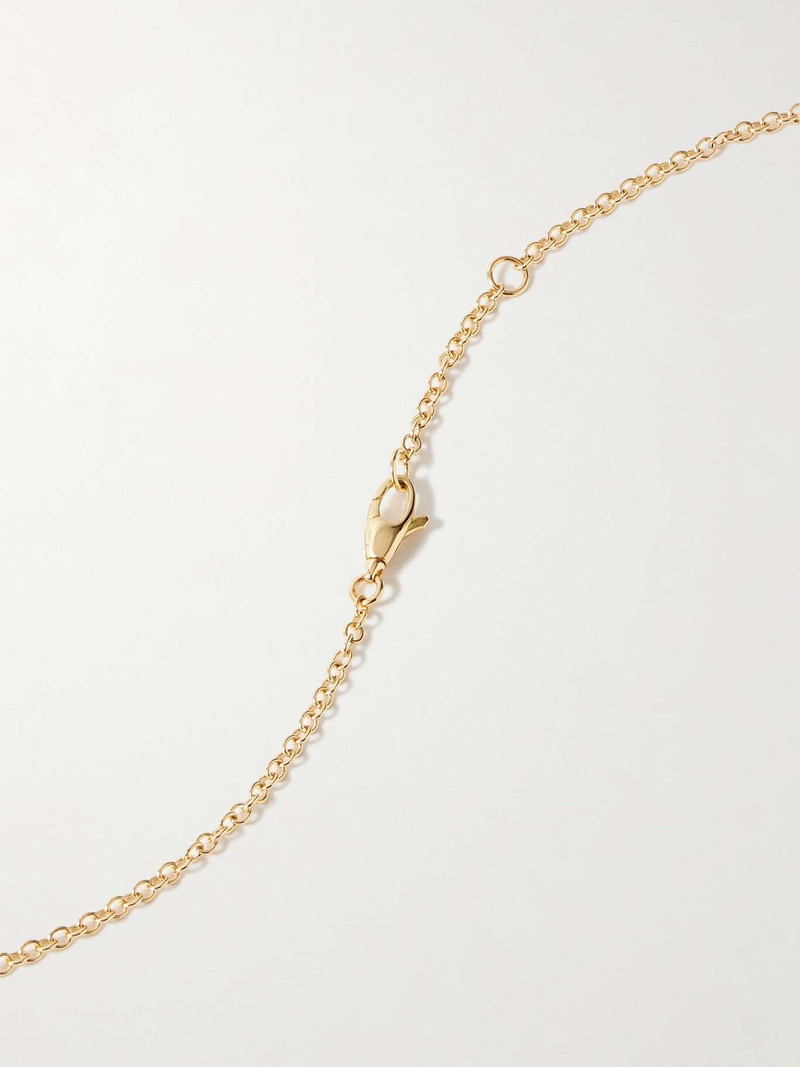 Horsebit 18-karat gold necklace 3