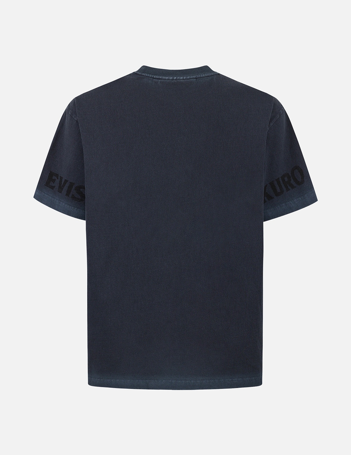 Seagull and Logo Print Washed Relax Fit T-Shirt - 2