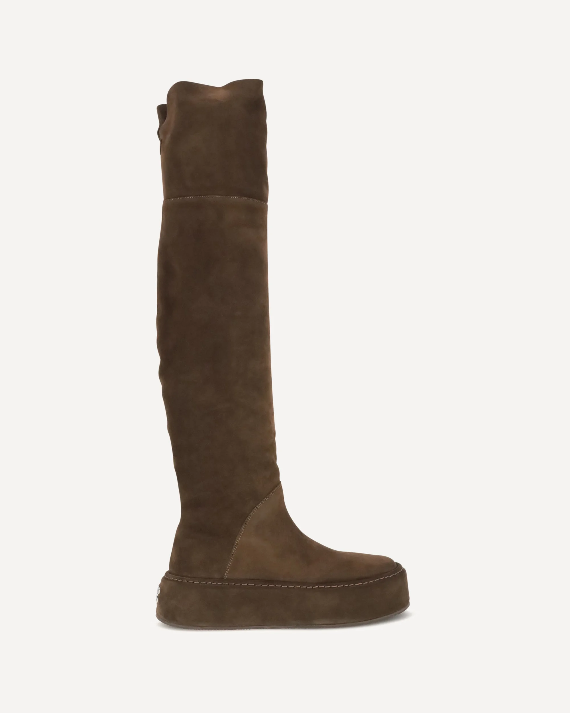 Suede knee-high Boots - 1