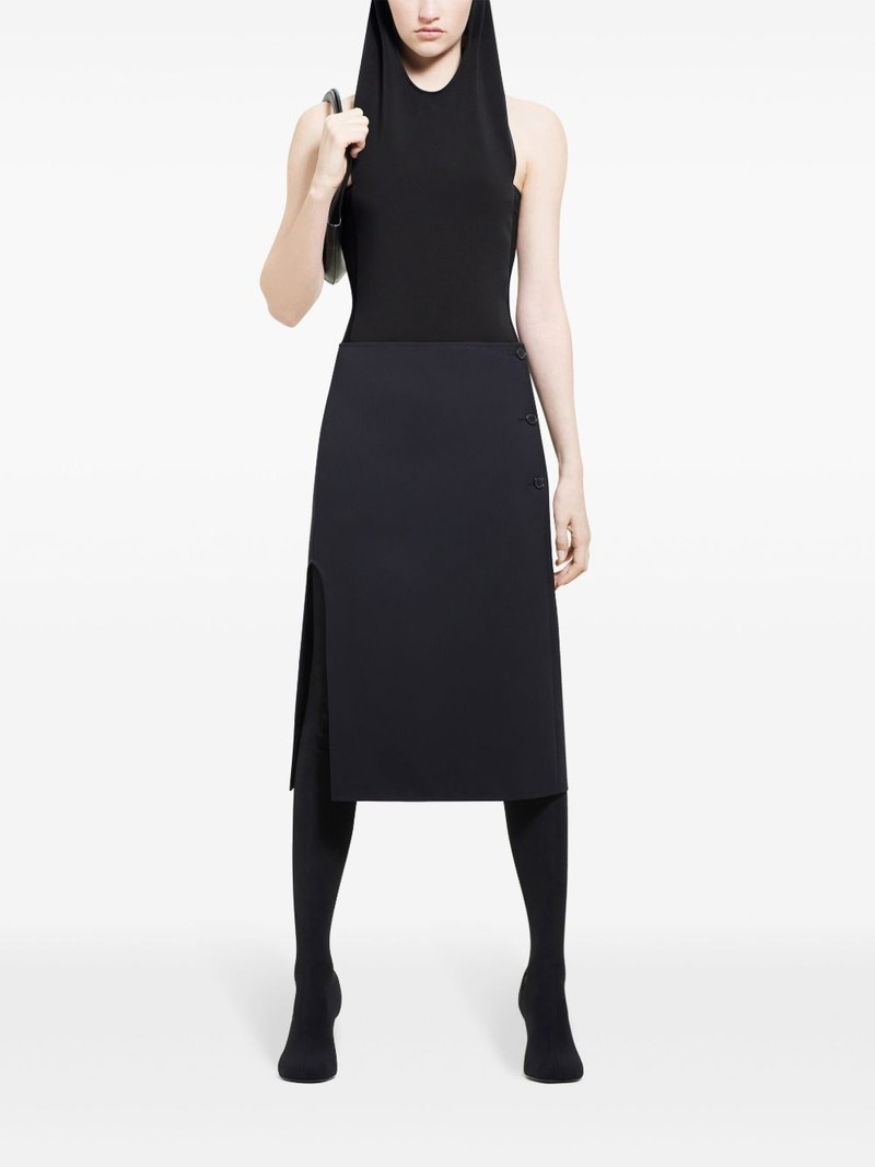 courrèges Illusion hooded bodysuit outlook