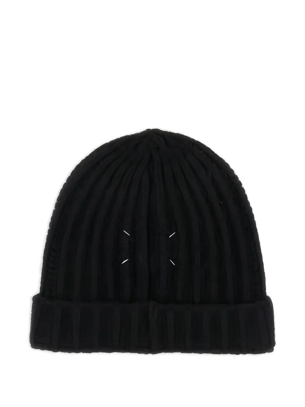 ribbed wool beanie - 1