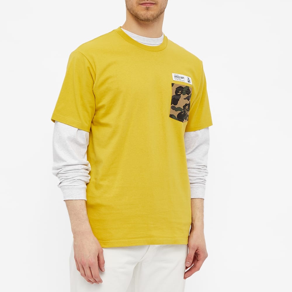 A Bathing Ape Ursus Camo Pocket Tee - 5