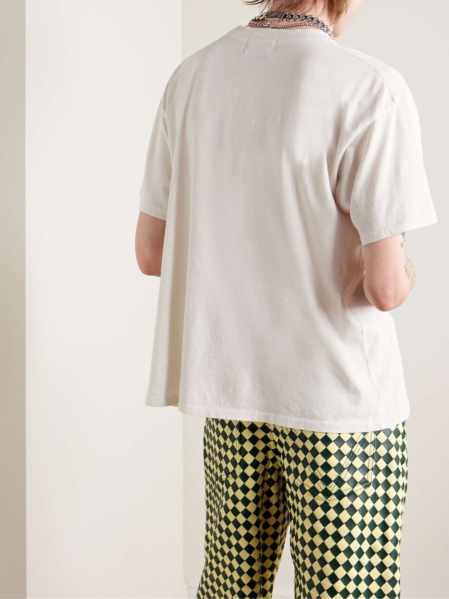 November Printed Wool-Jersey T-Shirt - 4