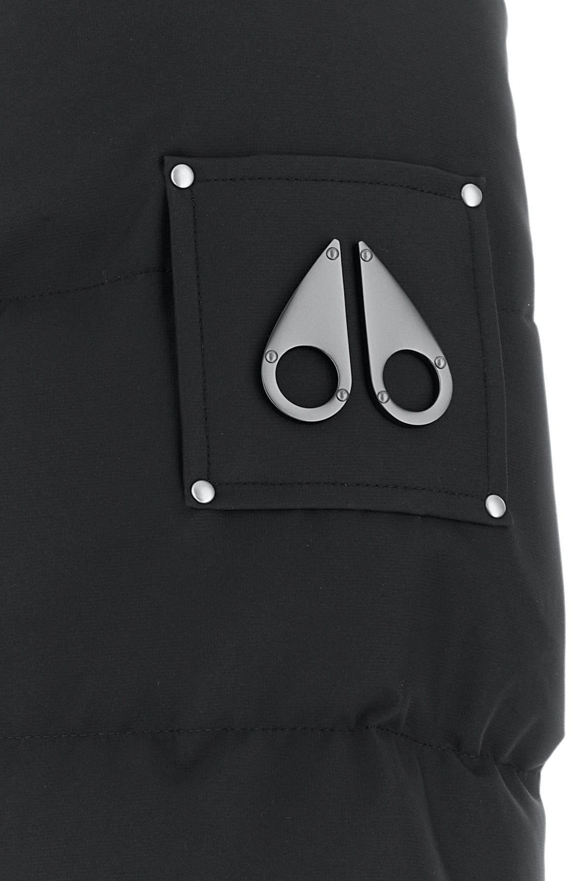 Black polyester Cloud Bomber down jacket - 3